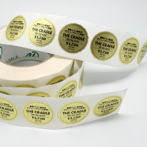 Rouleau d'étiquettes autocollantes rondes de qualité supérieure, durables et transparentes, pour le marquage des produits, les prix et l'organisation quotidienne - Product Image 4