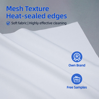 WIPESTAR Offre Spéciale Lingettes pour Salles Blanches Industrielles Semi-conductrices Jetables 4x4 po 600 pièces Chiffon de Nettoyage Anti-poussière en Polyester