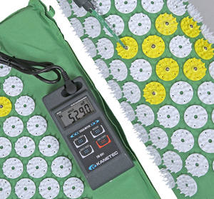 Hoge Kwaliteit Magneten Acupressuur Mat Katoen + Spons Acupressuur Massage Mat Ronde Nail Aangepaste Spikes Kleur Mat - Product Image 5