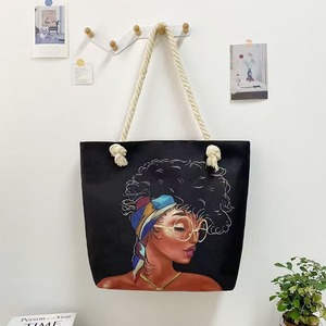 Sac à rabat souple en toile de lin à motif peau de serpent peint à la main par <span class=keywords><strong>Bart</strong></span>, grande capacité, noir, élégant, décontracté, imperméable pour femme - Product Image 4