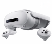 Headset VR Brand Pico 4 Ultra Enterprise Edition XR2 Gen2 12GB 256GB Memori Resolusi 2160x2160 90Hz 105 FOV Dual 2.56-inci