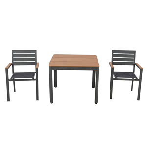 Conjunto de Muebles de Jardín Modernos y Portátiles de Madera PS para Exteriores, para Playa, Parque, Restaurante, Hotel, Banquete, 3 Piezas, 5 Piezas, Mesa de <span class=keywords><strong>Camping</strong></span> - Product Image 3