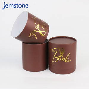 Embalaje de caja de tubo de papel biodegradable de prototipado rápido de estilo personalizado con logotipo personalizado - Product Image 4