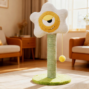 Árbol rascador de sisal para gatos, poste rascador, afilador de garras, vertical, resistente al desgaste, tablero rascador para gatos, juguete para gatos - Product Image 2