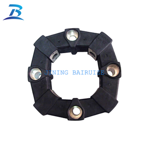 लियूगोंग खुदाई भागों फ्लैंज कुपलिंग 160 एच हाइड्रोलिक पंप कुबोटा खुदाई रबर कछलिंग ई 330c c - Product Image 2