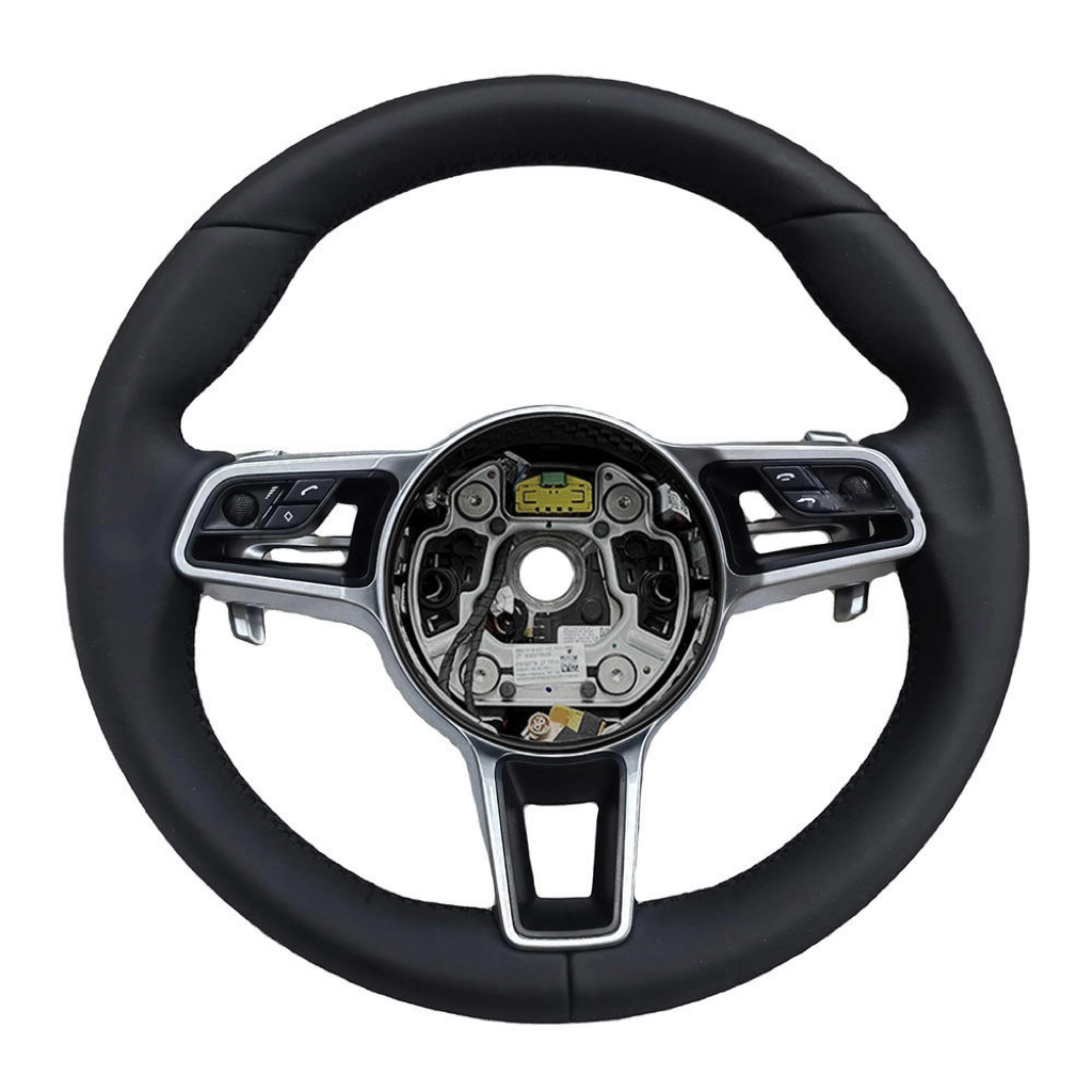 Negro, cuero completo