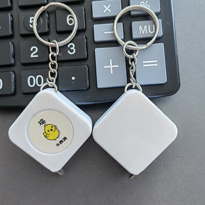 Llavero con Cinta Métrica Mini Cardi de 1m, ABS, Acero Inoxidable, Impresión Digital, Tema del Zodíaco, Ecológico, Métrico e Imperial - Product Image 5