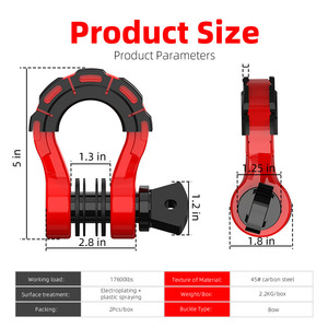 Autobot prezzo all'ingrosso industriale durevole rimorchio in lega di acciaio <span class=keywords><strong>da</strong></span> noi grilli pesanti in acciaio al carbonio di ancoraggio <span class=keywords><strong>arco</strong></span> a catena - Product Image 3