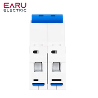 Type AC230V MCB protecteur de fuite RCBO Protection contre les courts-circuits de surcharge disjoncteur de courant résiduel interrupteur RCCB EAB6L