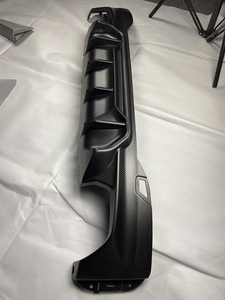 Difusor de Parachoques Trasero Inferior de Fibra de Carbono Estilo 3D para <span class=keywords><strong>BMW</strong></span> G30 G31 520i 530i 530d 540i 540d 550i 550d 2017-2020, Divisores Laterales - Product Image 6