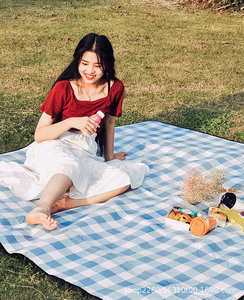 Foldable Portable Extra <b>Large</b> Striped Beach <b>Mat</b> Waterproof Outdoor Picnic <b>Mat</b> Blanket - Product Image 6