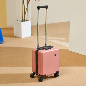 Mini <span class=keywords><strong>Valise</strong></span> de Voyage Tendance 14 Pouces Bagage <span class=keywords><strong>Cabine</strong></span> Léger 40x30x20 avec <span class=keywords><strong>Roues</strong></span> Support de Gobelet Disponible Dropshipping - Product Image 3