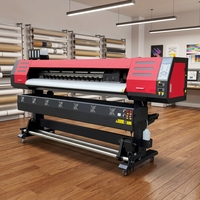Printer Eco Solvent Resolusi Tinggi Bersertifikat Allprint 1.8m 6ft I3200 Head untuk Kertas PP Wallpaper