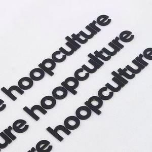 Tem nhãn silicon nổi 3D tùy chỉnh, in logo, huy hiệu PVC, miếng dán cao su, nhãn chuyển nhiệt chữ cái - Product Image 2