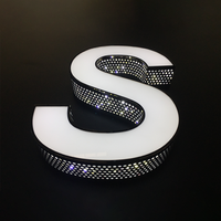 Pour COSUN Usine Personnalisé 3D Logo Canal Lettre Signe Publicité Lettres Enseignes Électroniques Lumineuses pour Bâtiments Bureaux Bars