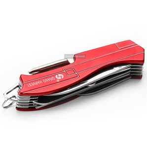 Coltello Tascabile Multifunzione Personalizzato in Acciaio Inossidabile Grand Harvest con Logo Inciso al Laser per Appassionati di Coltelli - Product Image 2