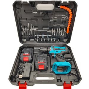 Alta qualidade sem fio profissional 21v lítio bateria multifuncional poder ferramentas elétricas mão brushless broca OEM - Product Image 1