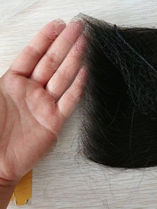 ซูเปอร์บางและมองไม่เห็น Gluless100บริสุทธิ์มนุษย์ผมส่องฟรียุ่งเหยิงนุ่ม13X4 Hd หน้าผาก - Product Image 5