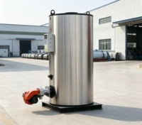 Générateur de vapeur instantané LHS LSS - Chaudière verticale à passage unique, au gaz/au mazout, chaudière à vapeur à haute efficacité pour l'industrie alimentaire