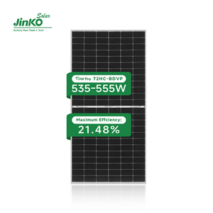 Jinko n-loại bifacial bảng điều khiển năng lượng mặt trời EU Kho Giá 535W-590W đôi tấm bao gồm 535W 545W 555W 565W 575W 585W 590W mô hình - Product Image 1