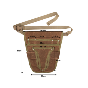 Modische praktische Mehrfach taschen halter Outdoor-Gartengeräte Hüftgurt taschen - Product Image 6