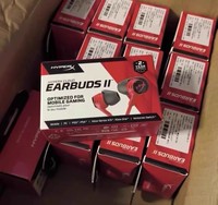 Audífonos HyperX Earbuds II con Cable de 3.5mm, Resistentes al Agua IPX-3, con Micrófono Integrado, Compatibles con PS4, PS5 y Xbox Series