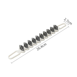 Brosse de nettoyage pour cuisine, brosse pour enlever les taches d'huile, outil de nettoyage flexible, brosse pour nettoyer la salle de bain, la baignoire, les tuyaux - Product Image 2