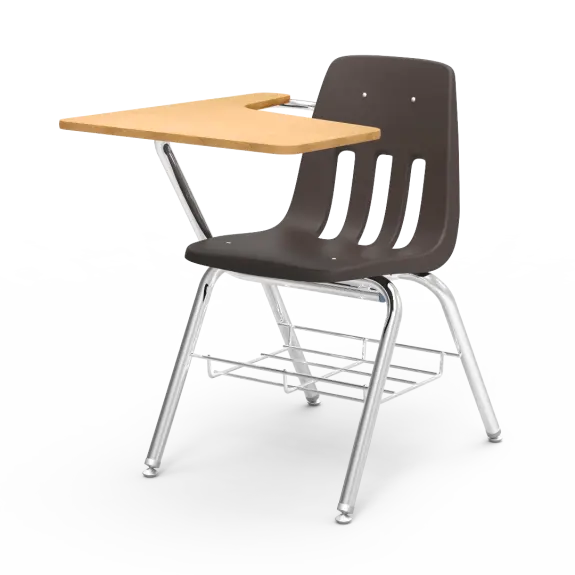 ZOIFUN Mobiliário escolar de alta qualidade Cadeira de mesa moderna para estudantes Cadeiras escolares de plástico combinadas com tablet de escrita