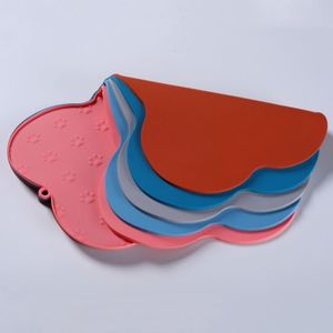 Easy-to-Clean Silicone Pet Placemat Anti-Spill <b>Cat</b> and Dog Bowl <b>Mat</b> Convenient Manual Feeding Supplies - Product Image 3