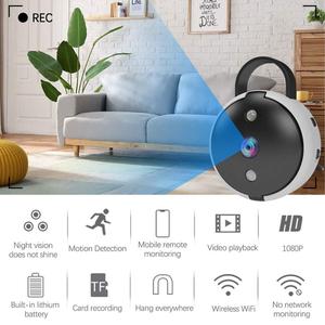 <span class=keywords><strong>Amazon</strong></span> Hot Sale Safety Smart HD 1080P wireless CCTV Mini Hidden Camera s small nanny camera mobile remote - Product Image 3