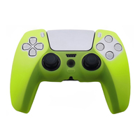 Coque de protection en silicone souple ultra-fine, antidérapante, anti-transpiration, parfaitement ajustée, avec une adhérence améliorée pour PS5 Dualsense