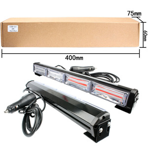 Barre lumineuse led rouge bleu 12-24v longue taille flash stroboscopique - Product Image 4