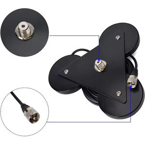 Support magnétique 390 avec câble coaxial RG58 de 4 m et connecteur UHF femelle pour émetteur-récepteur mobile de véhicule CB - Product Image 2