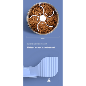 Tazón de silicona para comida de mascotas con base de ventosa de pulpo para una fácil adsorción sin deslizamiento - Product Image 2