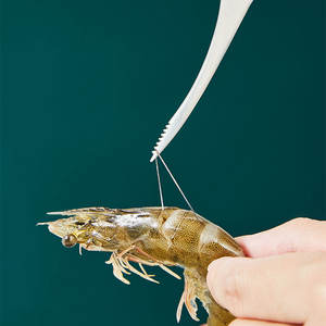 مطبخ الفولاذ المقاوم للصدأ خط الروبيان سكين جراد البحر تنظيف الأسماك الروبيان الأمعاء قطع سكين الجمبري فتح الظهر العملي البحر - Product Image 2