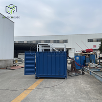 Piscine Conteneur en Fibre de Verre de 40 Pieds Fabriquée sur Mesure Entièrement Assemblée pour une Utilisation en Extérieur