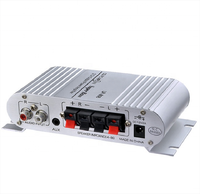 LP-808 MINI araba güç amplifikatörü dijital oynatıcı Hi-Fi Stereo CD MP3 MP4 PC hoparlör motosiklet ev süper bas 2-CH ses AMP