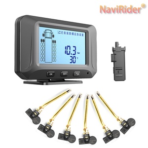6 Wheel High Quality High Efficient Truck Trailer <b>Tpms</b> Wireless Tire Pressure Monitoring System - Product Image 2