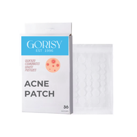 Patch hydrocolloïde pour boutons d'acné avec huile d'arbre à thé élimination étanche étoiles forme de coeur patch de taches colorées principalement du collagène