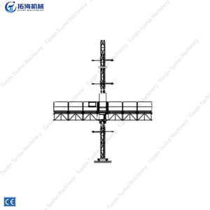 4 מ' 7 מ' 10 מ' עם סוג שלדת נסיעות MCWPs פלטפורמת עבודה טיפוס תורן יחיד - Product Image 2
