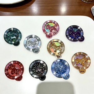 Magnetic Phone Holder Cd Pattern Creative <b>Desktop</b> <b>Stand</b> For Mobile Phone With Cartoon Design In Multiple Colors - Product Image 1