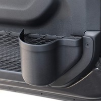 Organisateur de boîte de rangement de porte avant ABS, accessoires d'intérieur de voiture de haute qualité pour Jeep Wrangler JK 2/4 portes 2011-2017