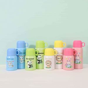 316 Stainless Steel Insulated Water Bottle Pop-Up Lid Portable Thermal Bottle <b>Large</b> Capacity Food Grade Travel Mug - Product Image 1