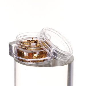 Tarro de Crema Cuadrado Transparente de Plástico de 1g 2.5g 3g 5g 10g 15g, Envase Cosmético para Polvo de Sombra de Ojos <span class=keywords><strong>con</strong></span> <span class=keywords><strong>Tapa</strong></span> Transparente - Product Image 2