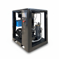 Motor de tornillo rotativo industrial estacionario ZAKF de 7.5KW 10HP, personalizable, doble voltaje 220V 440V 60HZ, IP23/IP54, 7-12 bar, refrigerado por aire.
