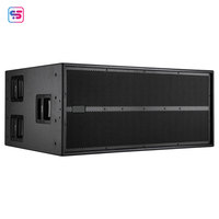 TTS 36-A Double caisson de basses actif haute puissance de 18 pouces, 96 kHz, traitement DSP 32 bits, enceinte de qualité professionnelle