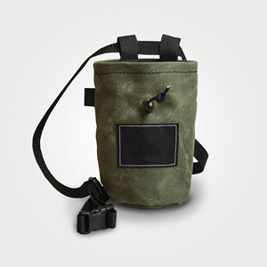 Sac à craie d'escalade en toile cirée imperméable et durable, personnalisé par l'usine OEM, pour salle de sport d'escalade et blocs d'escalade - Product Image 4