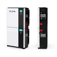 Système de stockage d'énergie résidentiel tout-en-un YUTANDA, batterie LiFePO4 5 kWh 51,2 V, onduleur solaire hybride 5 kW, IP55