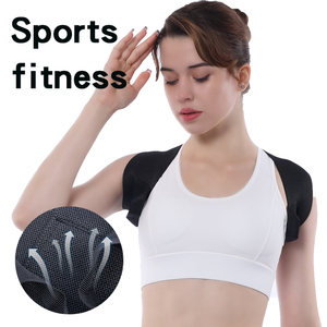 En stock avec correction de posture, sangle d'épaule ouverte, <span class=keywords><strong>ceinture</strong></span> de soutien <span class=keywords><strong>dorsal</strong></span> réglable et portable pour hommes et femmes - Product Image 3