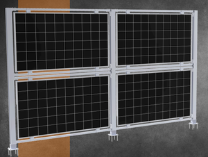 Solution solaire photovoltaïque monocristalline AgriSolar AHONY PERC pour fermes et pâturages extérieurs - Résistante aux intempéries, faible entretien, résistante à la neige, rigide - Product Image 5